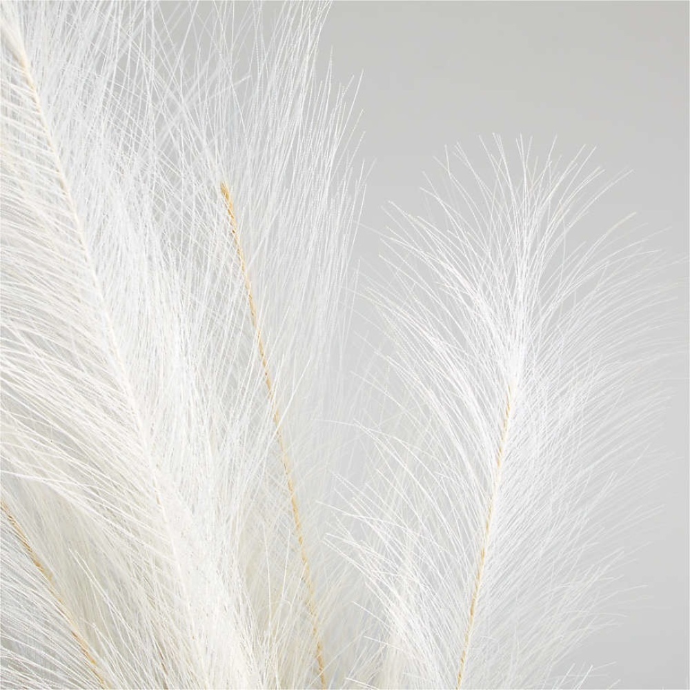 Crate& Barrel Faux Pampas Grass 45" (3 bunches) - Picture 3 of 6